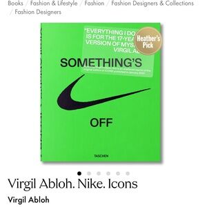 Taschen Green Virgil Abloh Icons Book